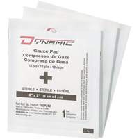 Dynamic Gauze, Pad, 2" L x 2" W, Sterile, Medical Device Class 1 Oxford Builders Supplies Inc