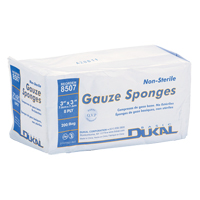 &eacute;ponge de gaze Dynamic, Tampon, 3" lo x 3" la, Dispositif m&eacute;dical Classe 1 Oxford Builders Supplies Inc