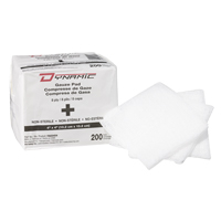 Dynamic Gauze Sponge, Pad, 4" L x 4" W, Medical Device Class 1 Oxford Builders Supplies Inc