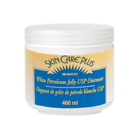 Gel&eacute;e de p&eacute;trole blanche Skin Care Plus, Onguent Oxford Builders Supplies Inc