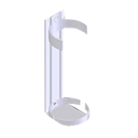 Dynamic Plastic Vehicle Bracket for Bio Med Wash&reg; Solution Oxford Builders Supplies Inc