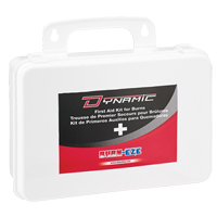 Trousse de premiers soins industrielle pour brûlures Dynamic, Boîte en plastique de 36 unit&eacute;s, Classe 2 Oxford Builders Supplies Inc