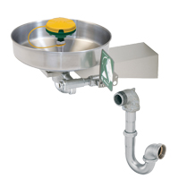 Axion&reg; Eye/Face Wash Station, Wall-Mount Installation, Stainless Steel Bowl Oxford Builders Supplies Inc