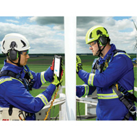 Peltor Electrically Insulated Earmuffs, Cap Mount, 31 NRR dB Oxford Builders Supplies Inc