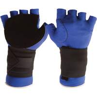 Gant anti-impact avec support du poignet, Taille Petit, Paume Cuir refendu Oxford Builders Supplies Inc