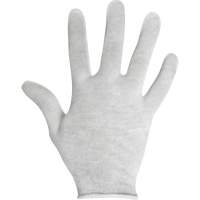 Gants d'inspection, Coton, Poignet Non ourl&eacute;, Dames Oxford Builders Supplies Inc