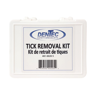 Tick Safety Kit, Class 1 Medical Device, Plastic Box Oxford Builders Supplies Inc