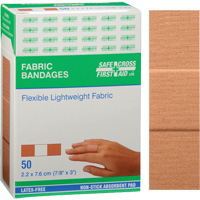 Bandages, Rectangular/Square, 3", Fabric, Non-Sterile Oxford Builders Supplies Inc