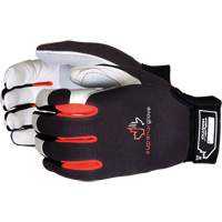 Clutch Gear&reg; Mechanic's Gloves, Grain Leather/Split Leather Palm, Size Small Oxford Builders Supplies Inc