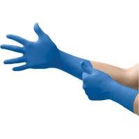 Microflex&reg; SafeGrip SG-375 Medical Exam Gloves, Small, Latex, 11-mil, Powder-Free, Blue, Class 2 Oxford Builders Supplies Inc