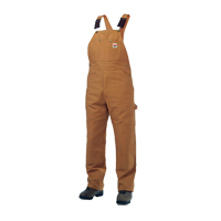Salopettes en canevas de coton non doubl&eacute;e, Hommes, Grand, Brun Oxford Builders Supplies Inc