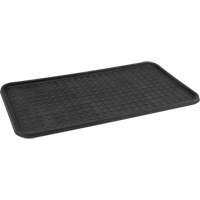 Plateau &agrave; chaussures, Plastique, Noir, 25" lo x 14" la Oxford Builders Supplies Inc