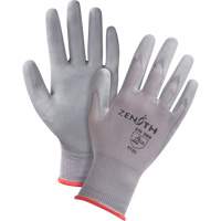 Gants en nylon enduits de polyur&eacute;thane sans DMF, 9/Grand, R&ecirc;vetement Polyur&eacute;thane, Calibre 15, Enveloppe en Nylon Oxford Builders Supplies Inc