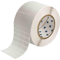 Glossy Rating Plate Labels, Metalized Polyester, 1" L x 0.5" H, Silver Oxford Builders Supplies Inc