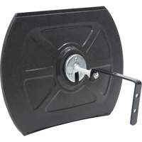 Miroir convexe rectangulaire/rond avec support, 12" h x 18" la, Int&eacute;rieur/Ext&eacute;rieur Oxford Builders Supplies Inc