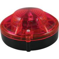 Balise stroboscopique rouge magn&eacute;tique, Plastique Oxford Builders Supplies Inc