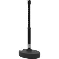 Base pour montant de barri&egrave;re PLUS, Hauteur de 42", Noir Oxford Builders Supplies Inc