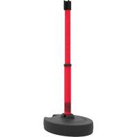 Base pour montant de barri&egrave;re PLUS, Hauteur de 42", Rouge Oxford Builders Supplies Inc