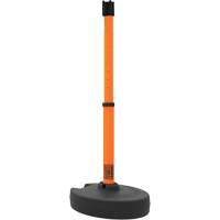 Base pour montant de barri&egrave;re PLUS, Hauteur de 42", Orange Oxford Builders Supplies Inc