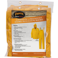 577 V&ecirc;tements imperm&eacute;ables 3 morceaux, Polyester/PVC, 5T-Grand, Jaune Oxford Builders Supplies Inc