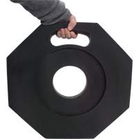 Rubber Base for Premium Delineator Posts, 12 lbs. Oxford Builders Supplies Inc