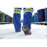 Crampons &agrave; glace mi-semelles intrins&egrave;ques, M&eacute;lange de polym&egrave;re, Traction Crampon, Taille unique Oxford Builders Supplies Inc