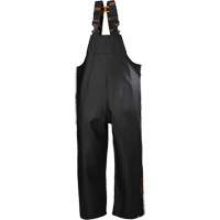 Gale Rain Bib Pants, X-Small, Polyester, Black Oxford Builders Supplies Inc