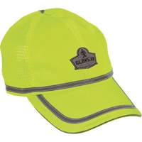 GloWear&reg; 8930 High Visibility Baseball Cap, High Visibility Lime-Yellow, Polyester Oxford Builders Supplies Inc