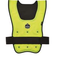 Chill-Its&reg; 6687 Economy Dry Evaporative Cooling Vest, Small/Medium, High Visibility Lime-Yellow Oxford Builders Supplies Inc