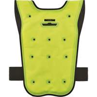 Chill-Its&reg; 6687 Economy Dry Evaporative Cooling Vest, Small/Medium, High Visibility Lime-Yellow Oxford Builders Supplies Inc