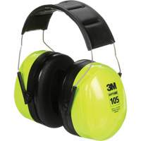 Peltor Optime 105 Earmuffs, Headband, 30 NRR dB Oxford Builders Supplies Inc
