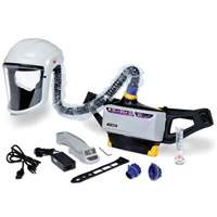 Versaflo Powered Air Purifying Respirator Painter's Kit, Headcover & Faceshield, Lithium-Ion Battery Oxford Builders Supplies Inc