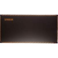 Anti-Fatigue Standing Mat, Smooth, 18" x 36" x 1", Black, Rubber Oxford Builders Supplies Inc