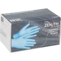 Vending Pack Disposable Gloves, Medium, Nitrile, 4.5-mil, Powder-Free, Blue Oxford Builders Supplies Inc