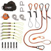 Squids&reg; 3186 Iron/Steel Worker's Tool Tethering Kit Oxford Builders Supplies Inc