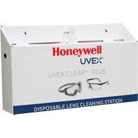 Poste de nettoyage jetable de lentilles Uvex Clear Plus, Carton, 16" lo x 3,19" p x 9,25" h Oxford Builders Supplies Inc