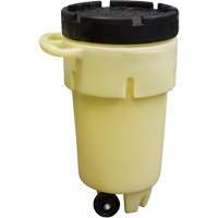Contenant sur roues Poly-Spillpack, 50 gal. US, Mobile Oxford Builders Supplies Inc