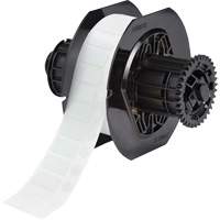 B33 Series Chemical Resistant Laboratory & Vial Top Labels, Polyester, 1" L x 0.5" H, White Oxford Builders Supplies Inc
