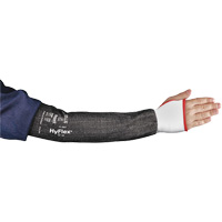 Manchon large r&eacute;sistant aux coupures HyFlex s&eacute;rie 11-281, Intercept, 22", ASTM ANSI niveau A4, Gris Oxford Builders Supplies Inc