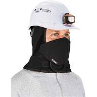 N-Ferno&reg; Winter Hard Hat Liner with Mouthpiece, Fleece Lining, One Size, Black Oxford Builders Supplies Inc