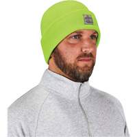 N-Ferno&reg; Rib Knit Beanie Hat, One Size, High-Visibility Lime Green Oxford Builders Supplies Inc