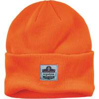 N-Ferno&reg; Rib Knit Beanie Hat, One Size, Orange Oxford Builders Supplies Inc