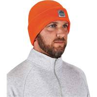 N-Ferno&reg; Rib Knit Beanie Hat, One Size, Orange Oxford Builders Supplies Inc