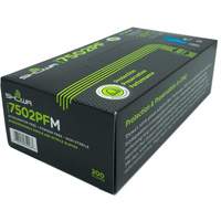 Biodegradable Disposable Gloves, X-Small, Nitrile, 2.5-mil, Powder-Free, Blue Oxford Builders Supplies Inc