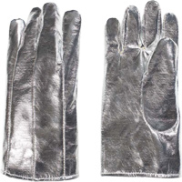 Heat Resistant Gloves, Aluminized/Kevlar&reg;, One Size, Protects Up To 800° F (426.66° C) Oxford Builders Supplies Inc