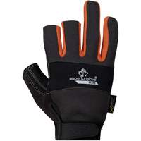 Clutch Gear&reg; Open-Finger Framers Gloves, Synthetic Palm, Size Small Oxford Builders Supplies Inc
