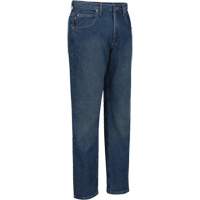 Dura-Kap&reg; Flex Denim Work Jeans, Denim, Navy Blue, Size 32 Oxford Builders Supplies Inc