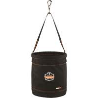 Arsenal&reg; 5970 Swiveling Hook Hoist Bucket, Nylon, 12.5" Dia. x 15" H, 100 lbs. Load Rating Oxford Builders Supplies Inc