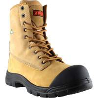 Attack Work Boots, Leather, Steel Toe, Size 7 Oxford Builders Supplies Inc