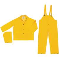 Ensemble imperm&eacute;able de s&eacute;rie classique, Polyester/PVC, Grand, Jaune Oxford Builders Supplies Inc